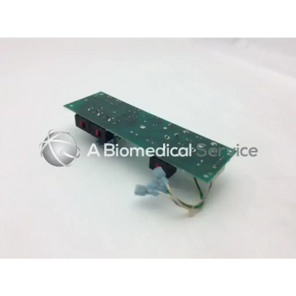 Hp a3 5063-2375 green rectangular panel board bbcf1-3 with black red components white solder points and attached wires