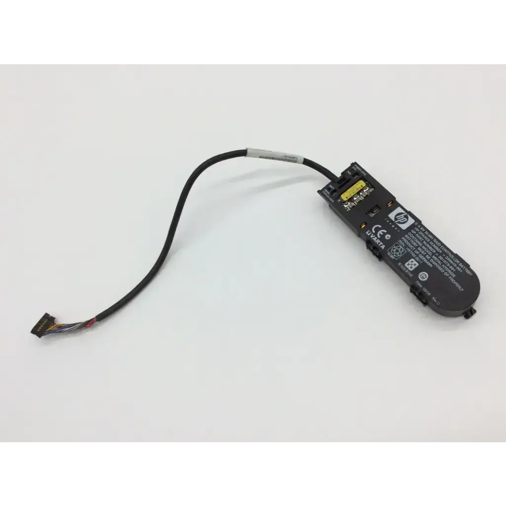 Black hp battery module connector with multi-colored wire ends for 512mb battery backed write cache module