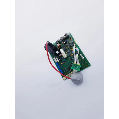 Green circuit board of hp codemaster power supply with red wire and black connector for nibp assembly board use