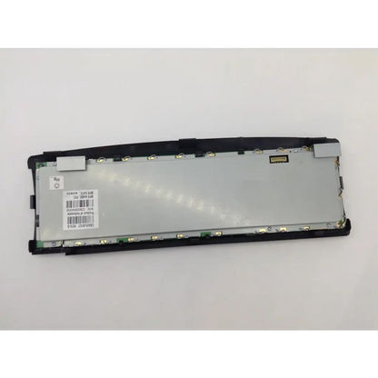Black and silver hp laserjet 4345mfp panel control assembly cb425-60127 with matte finish and visible circuitry edges