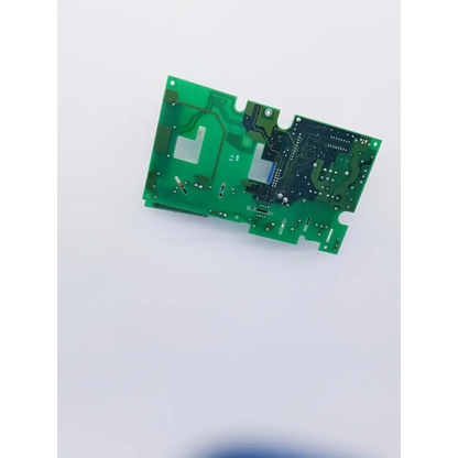 Green pca high voltage circuit board with black components and silver solder points for hp voltage code master xl