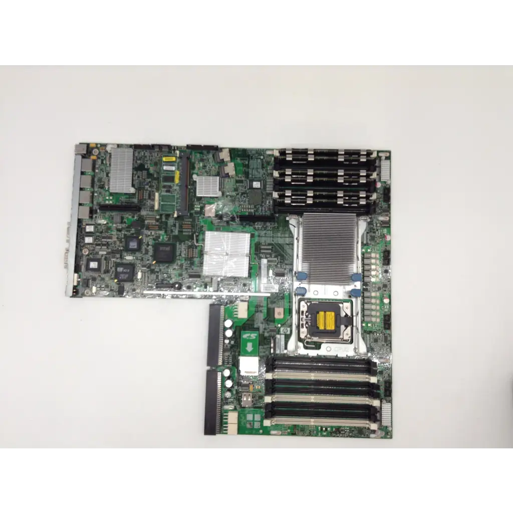 Green hp proliant dl360 g7 motherboard system board with black ram slots and silver heat sinks ep527800aa ultrasound a5sv