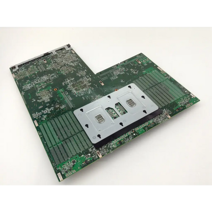 Green circuit board with silver heat sink and black components for hp proliant dl360 g7 motherboard system board ep527800aa