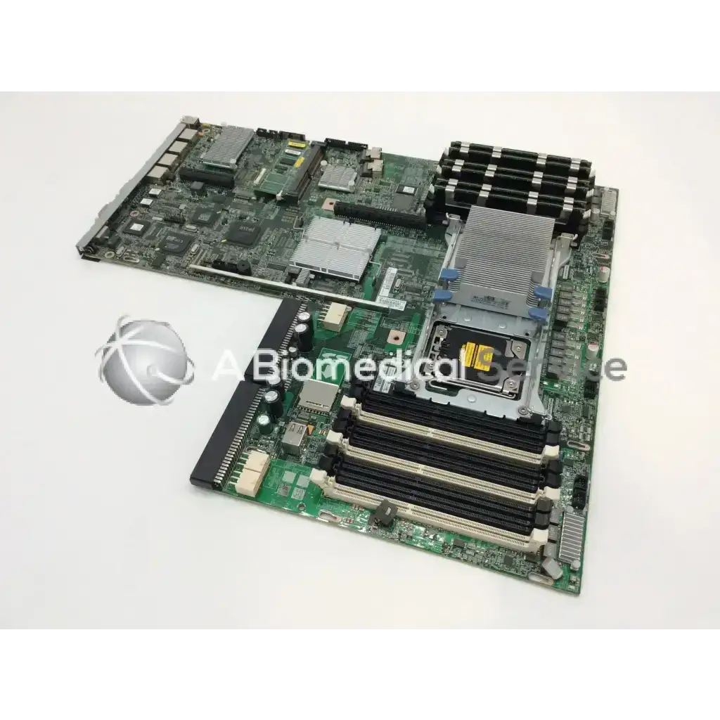 Green proliant dl360 g7 system board with black ram slots silver heat sinks model bbce6-4 for server use