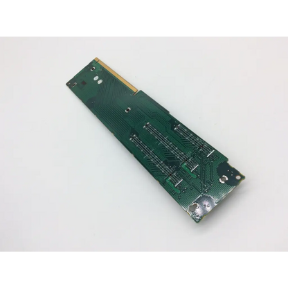 Green rectangular m.2 nvme ssd expansion card with gold contacts and black circuitry riser pa9c50a9vv631e