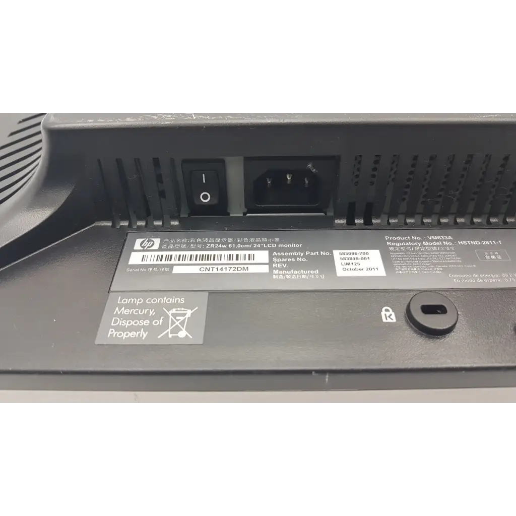 Load image into Gallery viewer, HP ZR24w HSTND-2811-T Widescreen Monitor - Medical parts