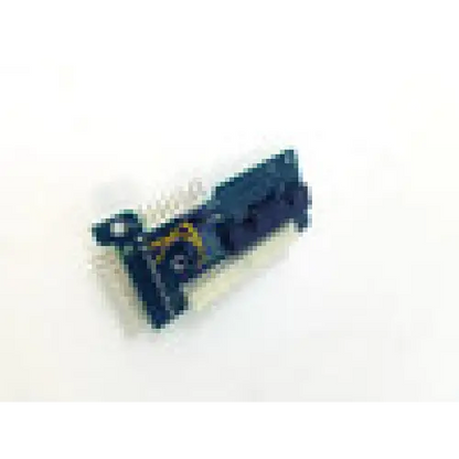 Black plastic charging port connector with gold contacts on humphrey hark power distributor pcba 35170 rev c