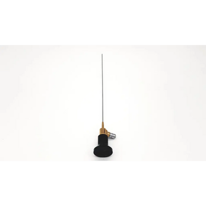 Imagyn microlap ml-gold 2.0mm 0º cystoscope with slender metallic body black ergonomic handle and gold-toned joints