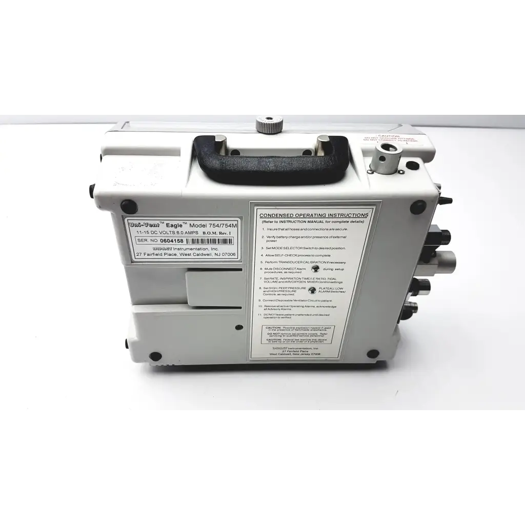 Load image into Gallery viewer, Impact Instrumentation Inc. Uni-Vent 754 Portable