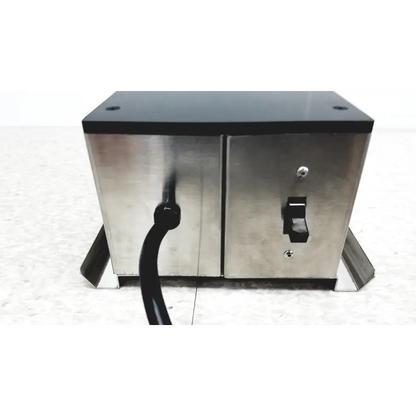 Industrial magnetics imi stainless steel electrical box with black top and side toggle switch for demagnetizer use