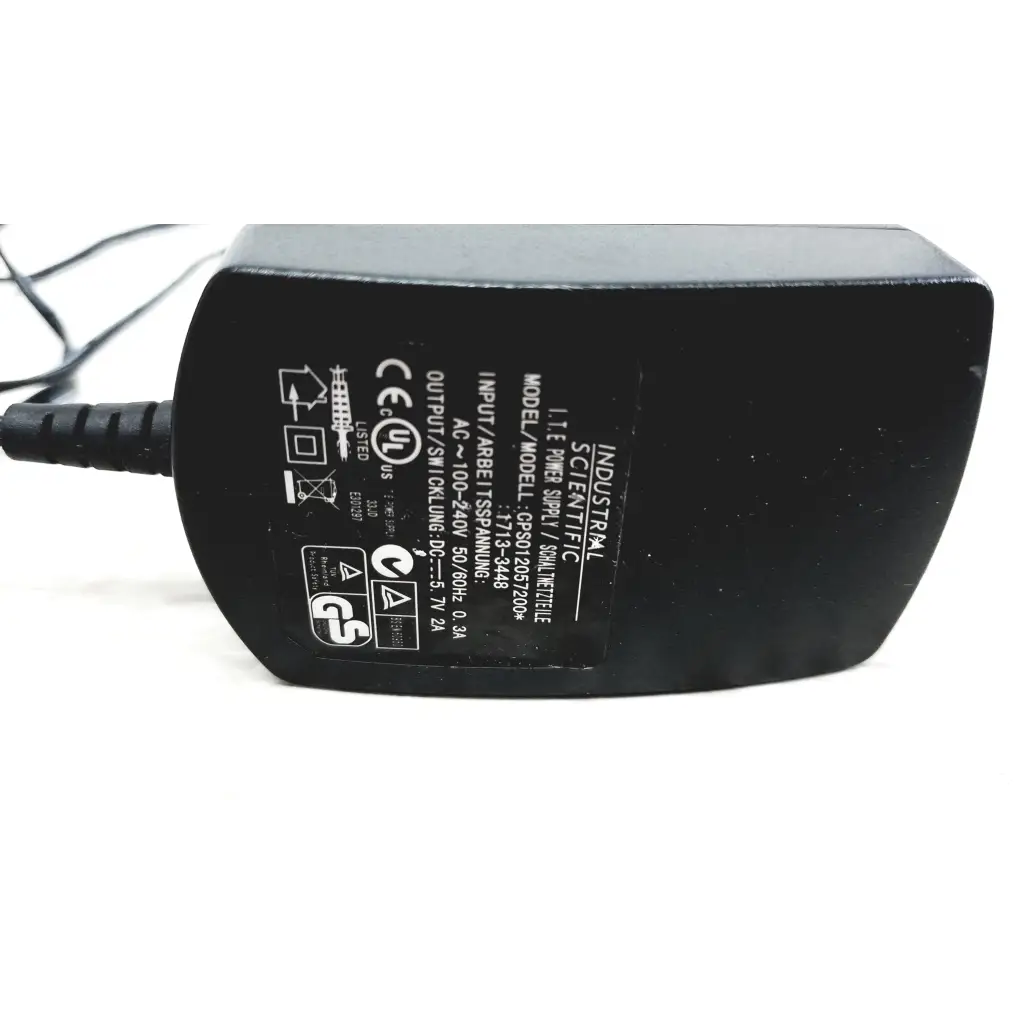 Black plastic industrial scientific power supply adapter cp850120s7200e for ibrid mx6 multi gas monitor charger
