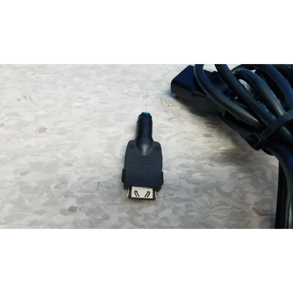 Black plastic usb-to-usb adapter with blue accent for Innov-X Systems a-4000 s alpha handheld analyzer spectrometer kit