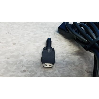 Black plastic usb-to-usb adapter with blue accent for Innov-X Systems a-4000 s alpha handheld analyzer spectrometer kit