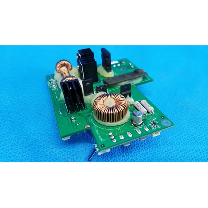 Green internal dc power pcb with copper coils and heat sinks for topcon trc-nw8 fundus camera power pcb