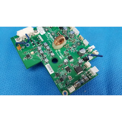 Internal dc power green pcb with electronic components and copper coil for topcon trc-nw8 fundus camera power pcb
