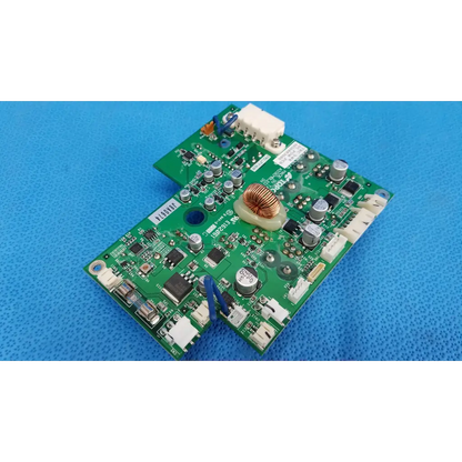 Green printed circuit board internal dc power pcb with capacitors resistors and copper coil for topcon fundus camera