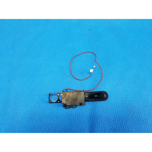 Black and metallic diopter slider lens module with coiled wire harness for Topcon TRC-NW8 retinal camera
