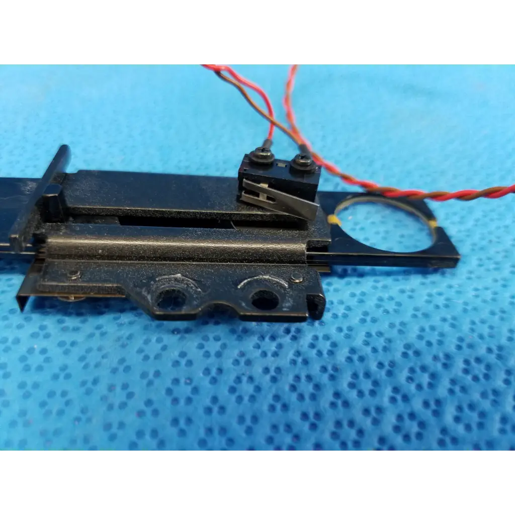 Black plastic internal diopter slider lens assembly with red and black wires for Topcon TRC-NW8 retinal camera