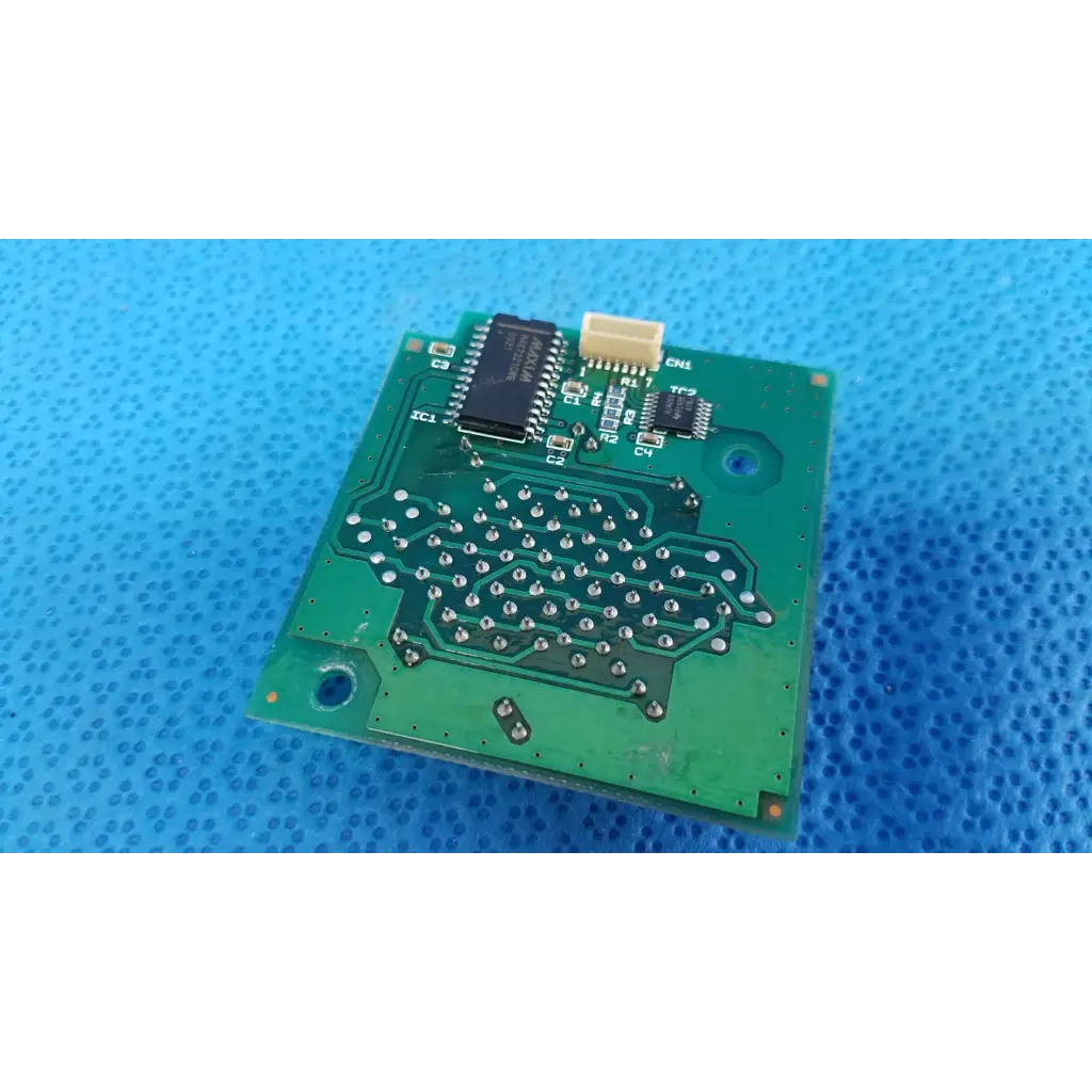 Green rectangular internal external fixation led target array board with black integrated circuits for topcon retinal camera