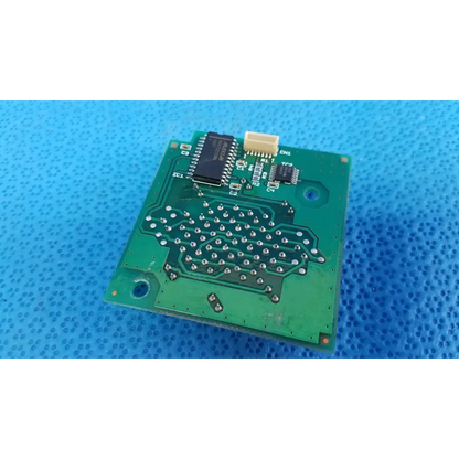 Green rectangular internal external fixation led target array board with black integrated circuits for topcon retinal camera
