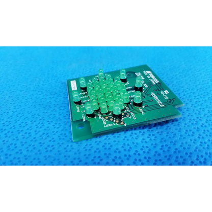 Green led target array board with multiple translucent green leds for internal external fixation led in topcon trc-nw8 camera