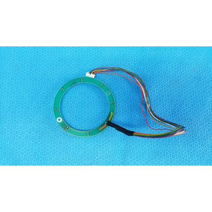 Green circular fixation led ring board with colored wires for topcon trc-nw8 fundus retinal camera internal fixation led