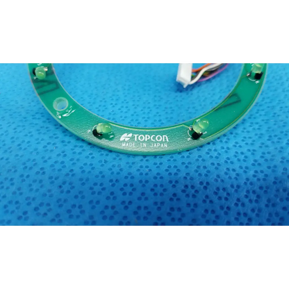 Green circular fixation led ring board with topcon label for internal fixation in trc-nw8 retinal camera
