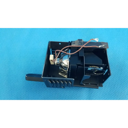Black halogen illumination lamp housing with silver bulb and copper wiring for topcon trc-nw6s fundus camera