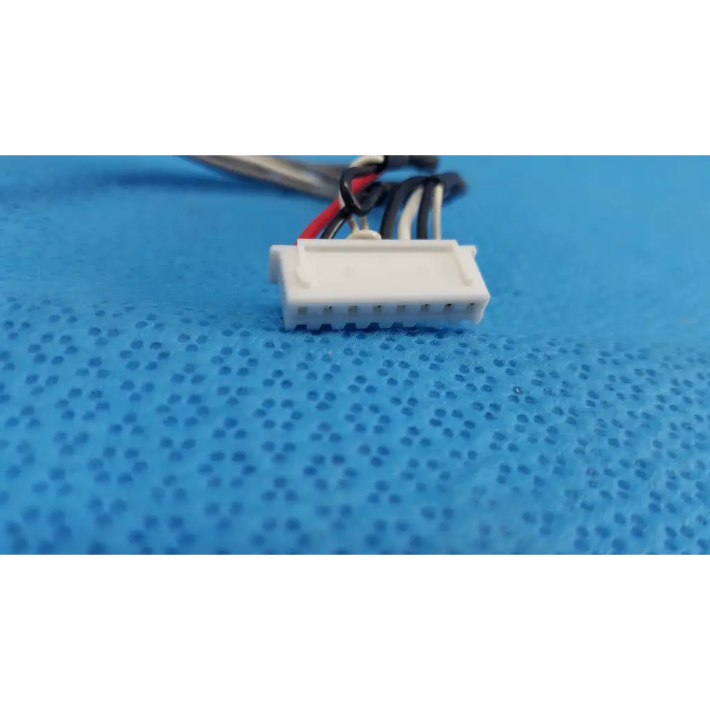 White plastic connector with multicolored wires for internal imaging alignment ccd sensor module assembly topcon trc-nw6s retinal camera