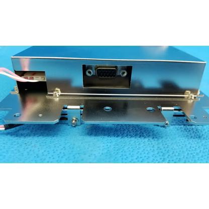 Silver metallic lcd display screen monitor assembly with db9 serial port for topcon trc-nw8 fundus retinal camera back side