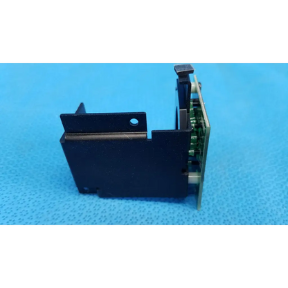 Black plastic housing with green lcd dot matrix circuit board and metallic components for fixation target use in topcon trc-nw8