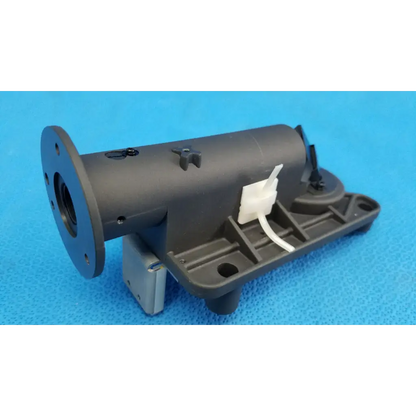 Internal main optical lens barrel focus drive block assembly with porro prism featuring black plastic pump and white connector