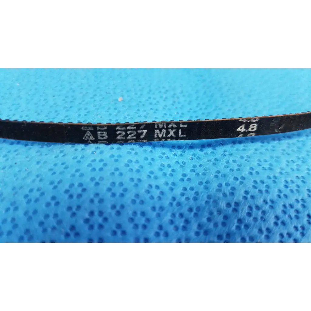 Black rubber mechanical drive timing belt with white printed markings for topcon trc-nw8 retinal camera