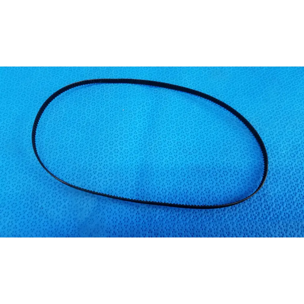 Black rubber internal mechanical drive timing belt with textured surface for topcon trc-nw8 fundus retinal camera