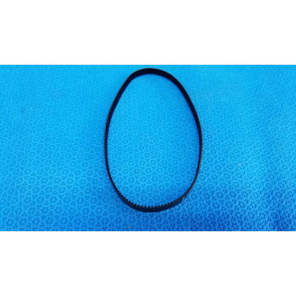Black rubber internal mechanical drive timing belt with evenly spaced teeth for topcon trc-nw8 retinal camera