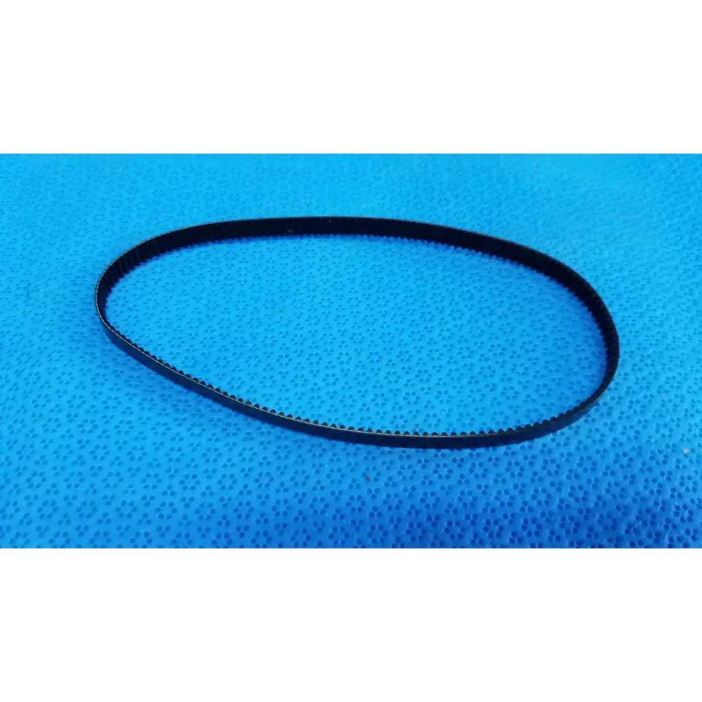Black rubber internal mechanical drive timing belt with evenly spaced teeth for topcon trc-nw8 retinal camera