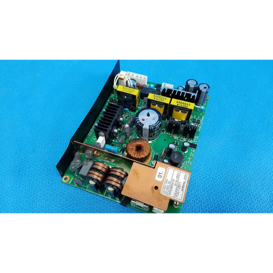 Green power supply board with black yellow capacitors copper toroidal inductor for topcon trc-nw8 fundus camera
