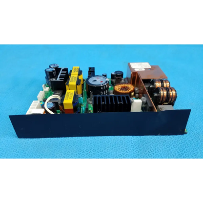 Green circuit board power supply board with black yellow and copper components for topcon trc-nw8 fundus camera