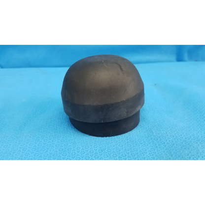 Black rubber dome dust cap for internal objective lens in viewfinder bellows and alignment ring set for topcon fundus camera
