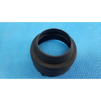 Black rubber dust cap with concentric ridges internal objective lens rubber for topcon trc-nw8 retinal camera