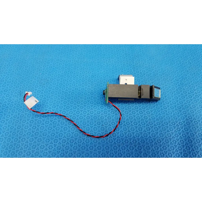 Black rectangular internal optical alignment prism lens module with red and black wiring for topcon trc-nw8 camera