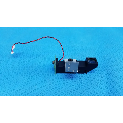 Black optical alignment prism lens module with red and black twisted wire and silver metal parts for topcon TRC-NW8