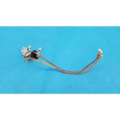 Internal optical base axis limit photo interrupter sensor with aluminum bracket and colored wires for topcon camera