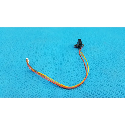 Internal optical base photo-interrupter sensor wire harness with multicolored red yellow and orange wires for topcon fundus camera