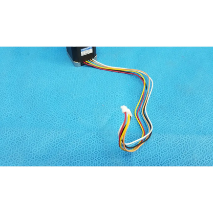 Black stepper motor with multi-colored wiring internal sanyo denki part for topcon trc-nw8 fundus camera