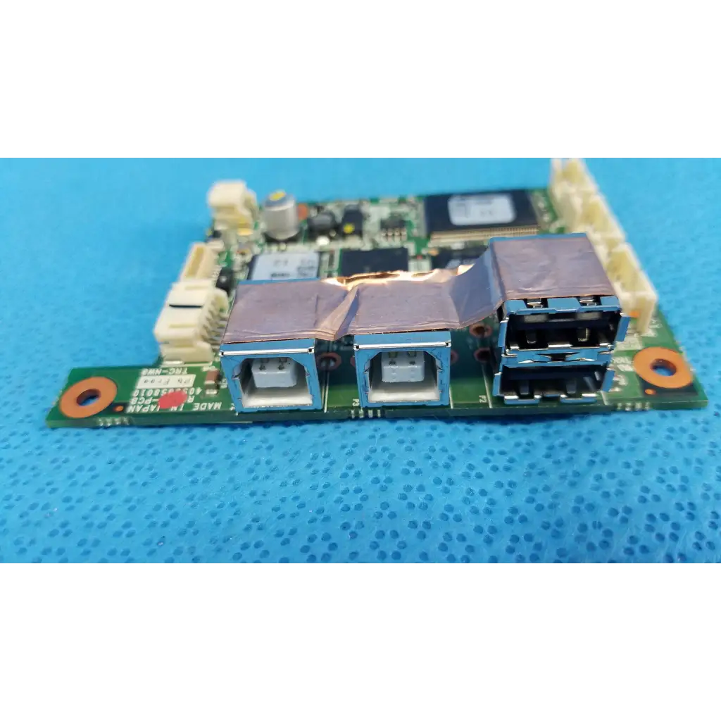 Green circuit board logic motherboard board with three blue usb ports for topcon trc-nw8 fundus retinal camera