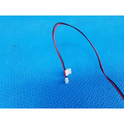 Red and black wire with white connector for internal takano rotary solenoid filter shutter part sap1-t115b topcon fundus camera
