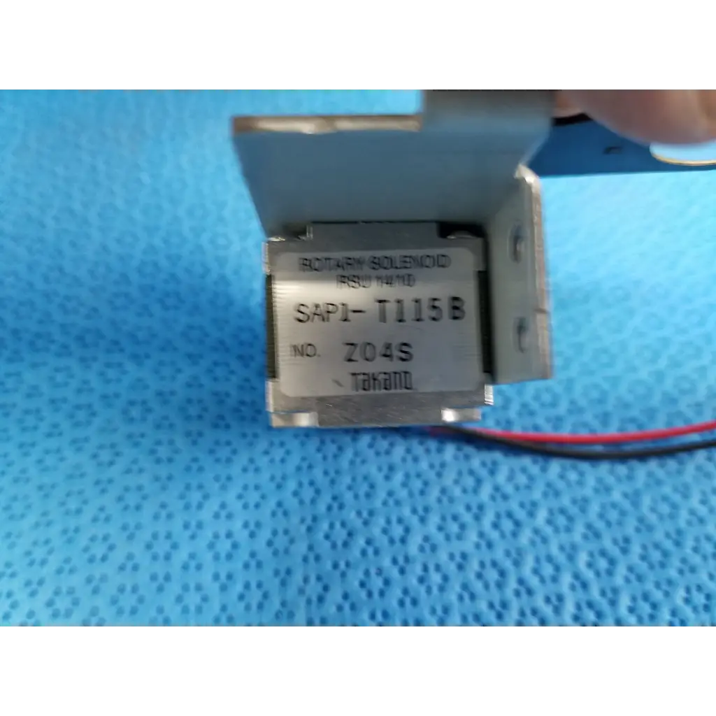 Silver metal rotary solenoid filter shutter part sap1-t115b by takano for topcon trc-nw8 fundus camera