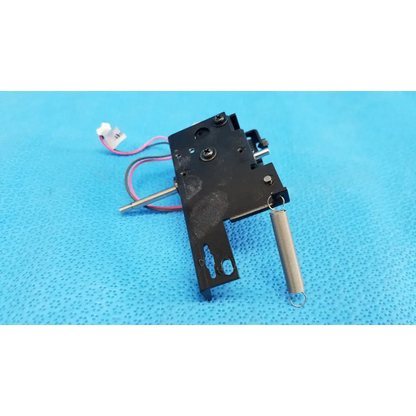 Black plastic rotary solenoid mechanical switch with metallic spring and wires for topcon retinal camera part sap1-t060a