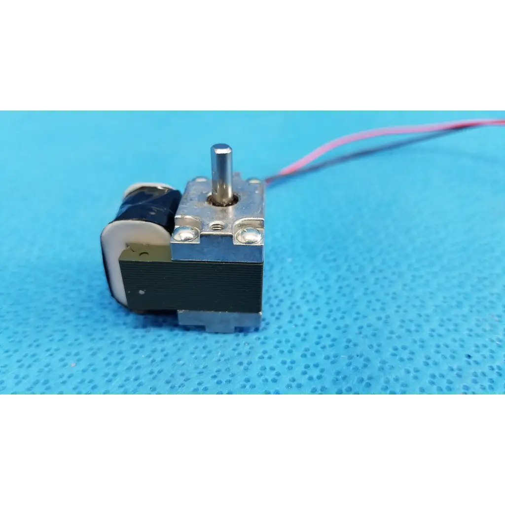 Internal takano black and silver rotary solenoid with metallic shaft and wires for topcon fundus retinal camera use